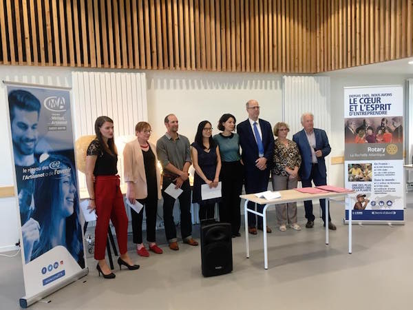 Remise de Prix des métiers d'art du club rotary de la rochelle