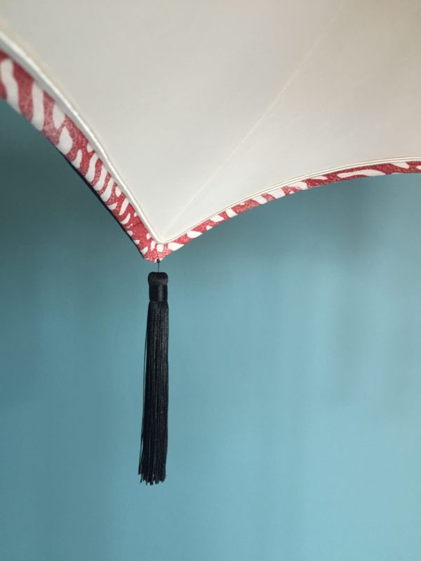 Pagode Birmaine motif corail création Inkrée sur Saint martin de ré.