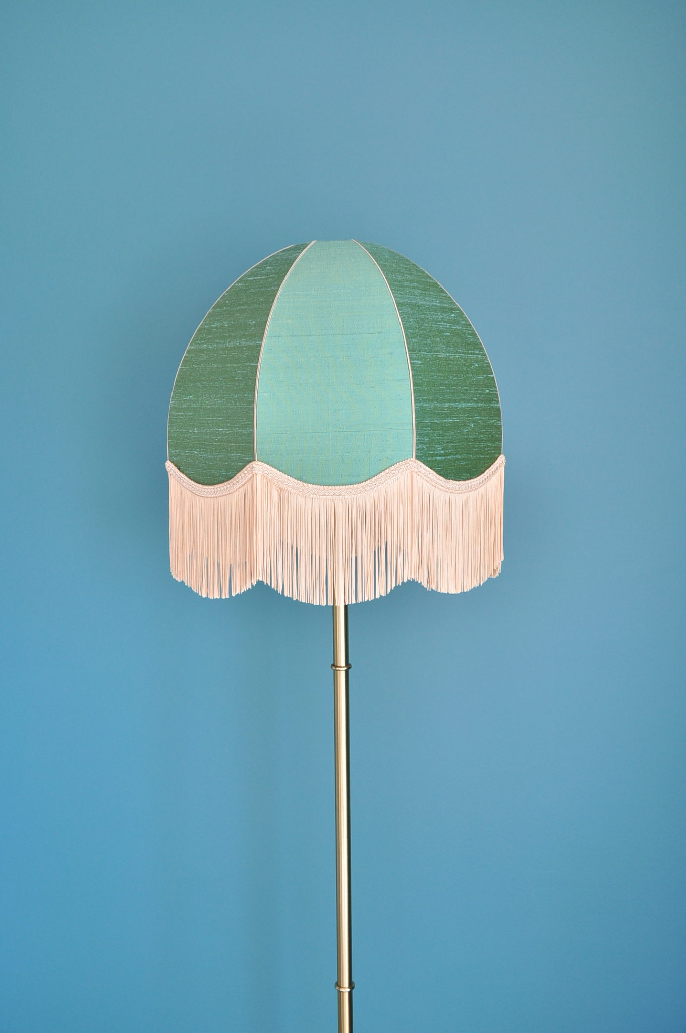 Abat-jour En Soie Artisanal - Fait Main UK Avec Cristaux Et Perles - Style Victorien