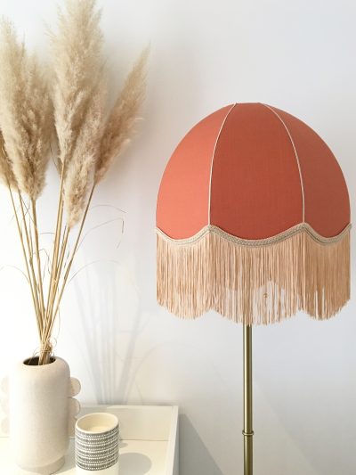 Abat-jour dôme feston Florence fabriqué à la main par Atelier Inkrée