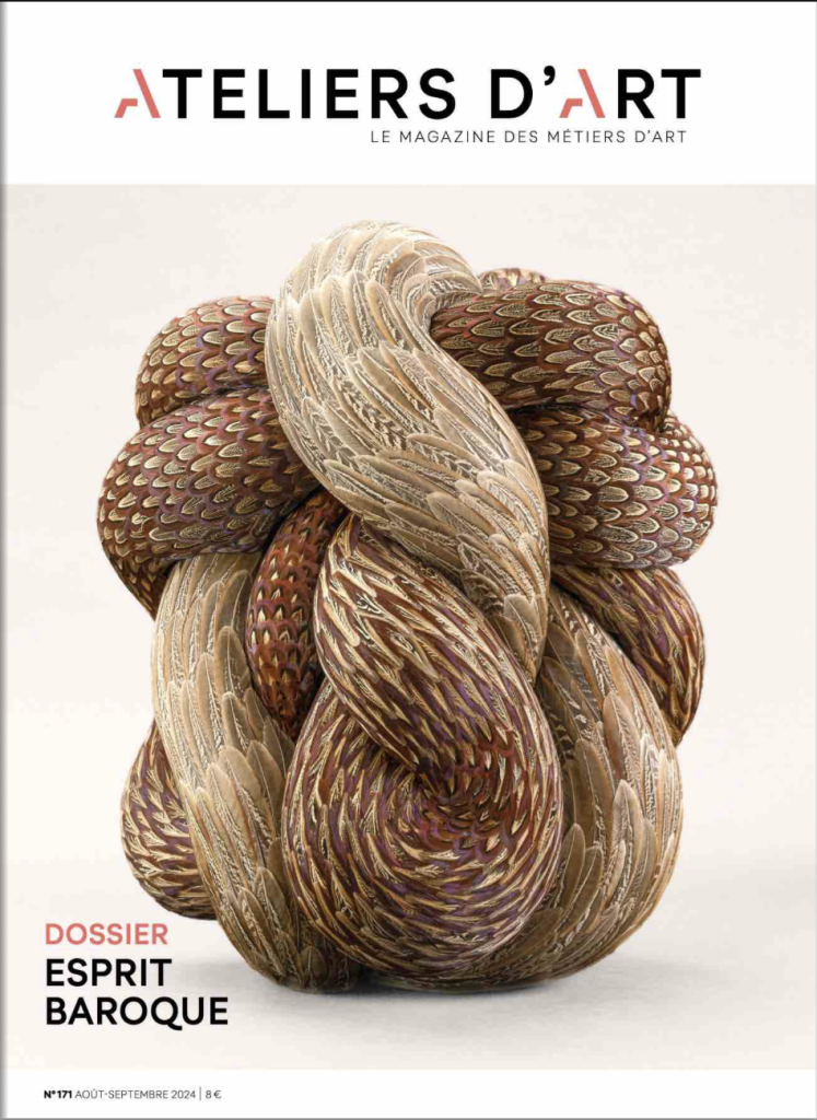 Parution sur le magazine Atelier d'Art de France